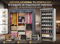 Organizador SpaceMate 2 en 1 / Armario plegable